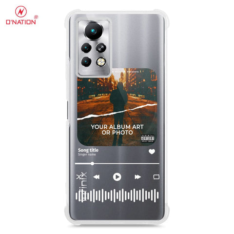 Infinix Note 11 Pro Cover - Personalised Album Art Series - 4 Designs - Clear Phone Case - Soft Silicon Borders