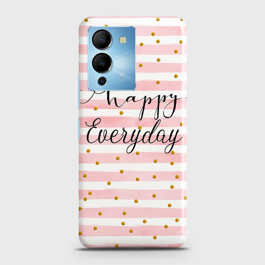 Infinix Note 12 5G Cover - Trendy Happy Everyday Printed Hard Case with Life Time Colors Guarantee