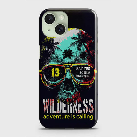 iPhone 15  Cover - Adventure Series - Matte Finish - Snap On Hard Case with LifeTime Colors Guarantee