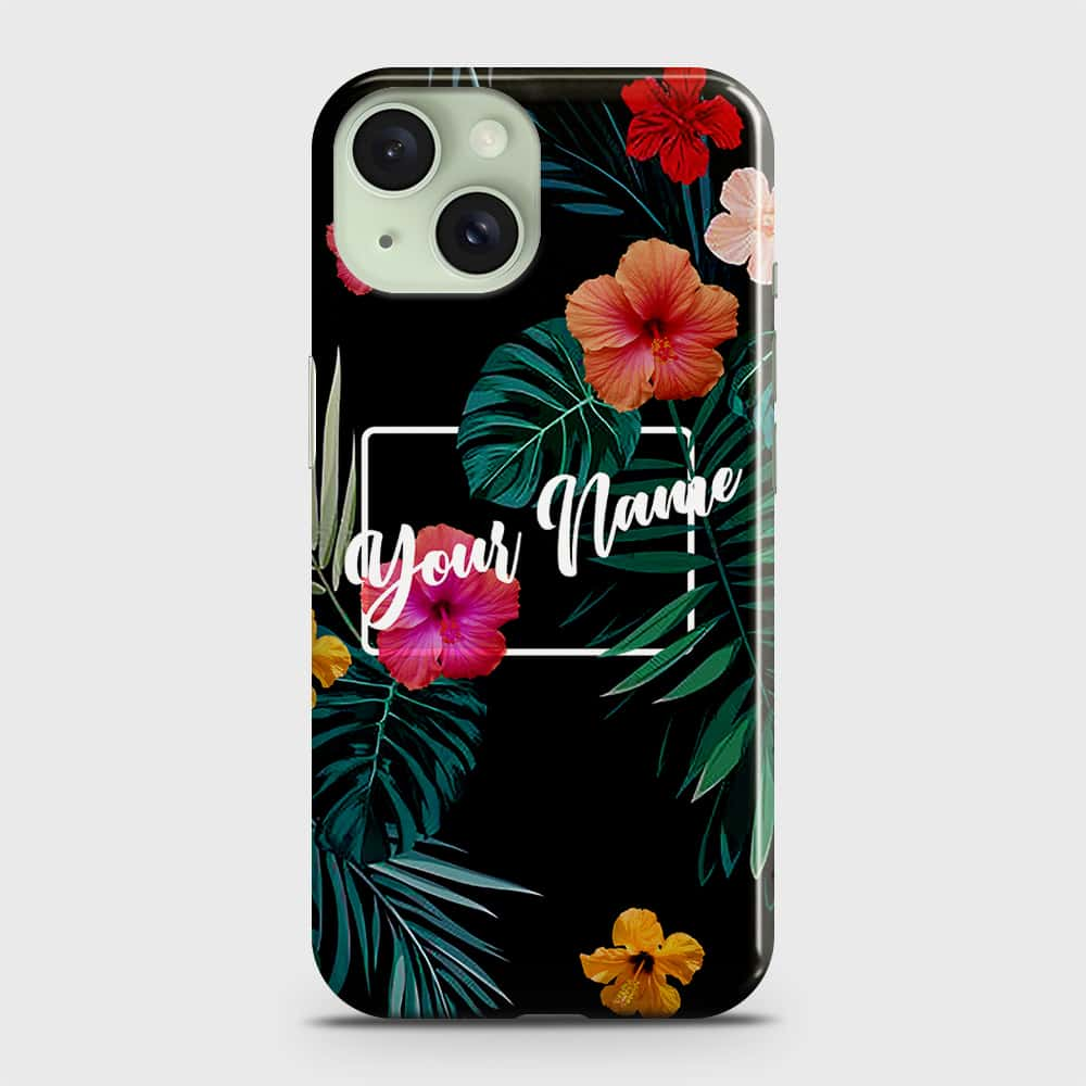 iPhone 15  Cover - Floral Series - Matte Finish - Snap On Hard Case with LifeTime Colors Guarantee