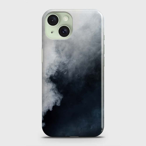 iPhone 15 Cover - Trendy White Floor Marble Printed Hard Case with Life Time Colors Guarantee