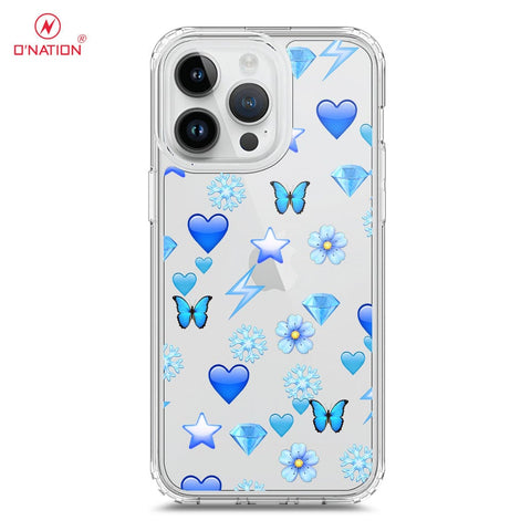 iPhone 15 Pro Cover - O'Nation Butterfly Dreams Series - 9 Designs - Clear Phone Case - Soft Silicon Borders