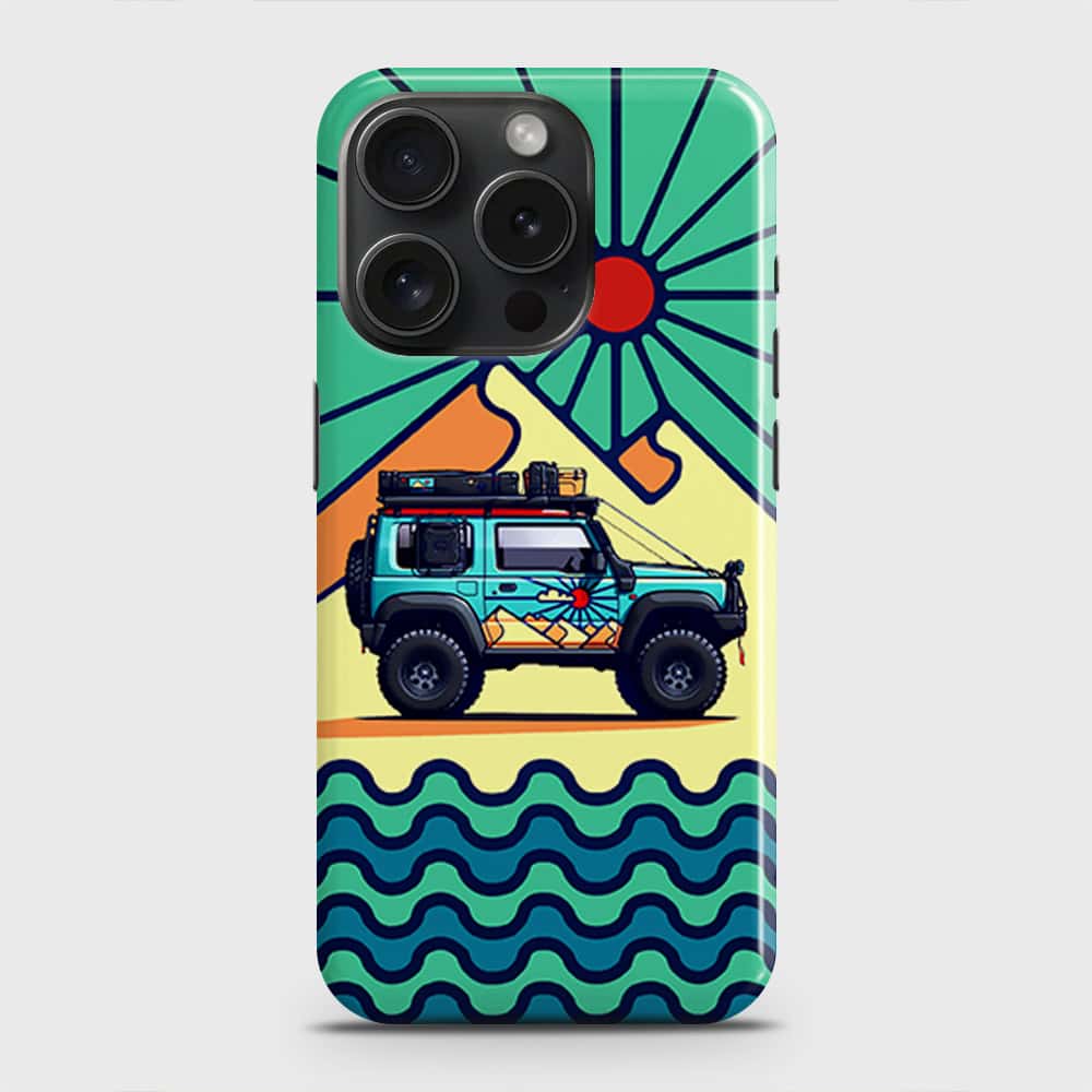 iPhone 15 Pro  Cover - Adventure Series - Matte Finish - Snap On Hard Case with LifeTime Colors Guarantee (Fast Delivery)