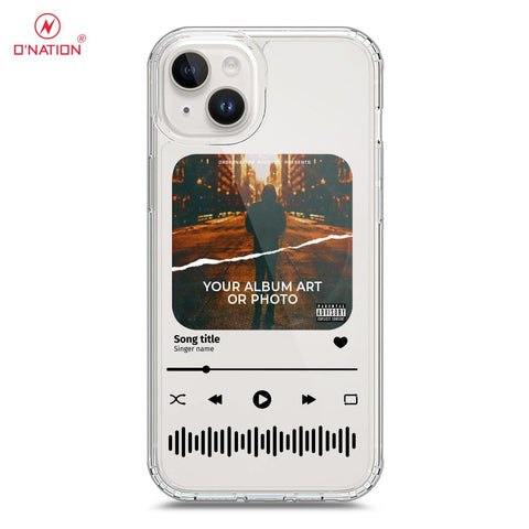 iPhone 15 Plus Cover - Personalised Album Art Series - 4 Designs - Clear Phone Case - Soft Silicon Borders