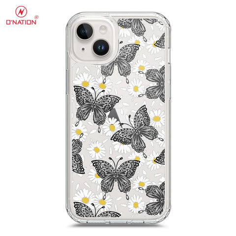 iPhone 15 Plus Cover - O'Nation Butterfly Dreams Series - 9 Designs - Clear Phone Case - Soft Silicon Borders