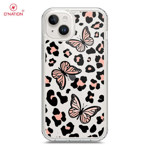 iPhone 15 Plus Cover - O'Nation Butterfly Dreams Series - 9 Designs - Clear Phone Case - Soft Silicon Borders