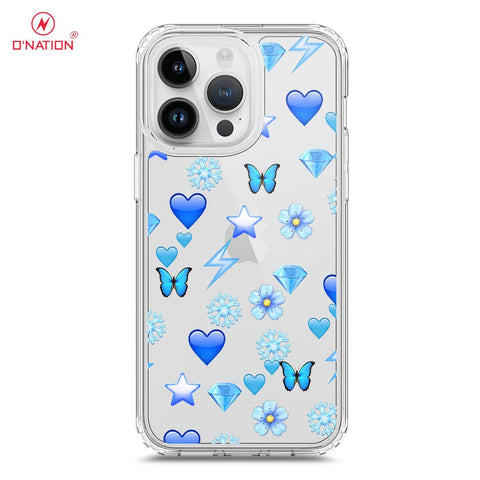 iPhone 15 Pro Max Cover - O'Nation Butterfly Dreams Series - 9 Designs - Clear Phone Case - Soft Silicon Borders