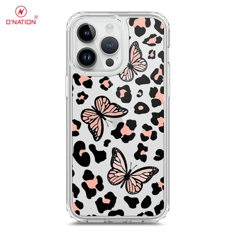 iPhone 15 Pro Max Cover - O'Nation Butterfly Dreams Series - 9 Designs - Clear Phone Case - Soft Silicon Borders
