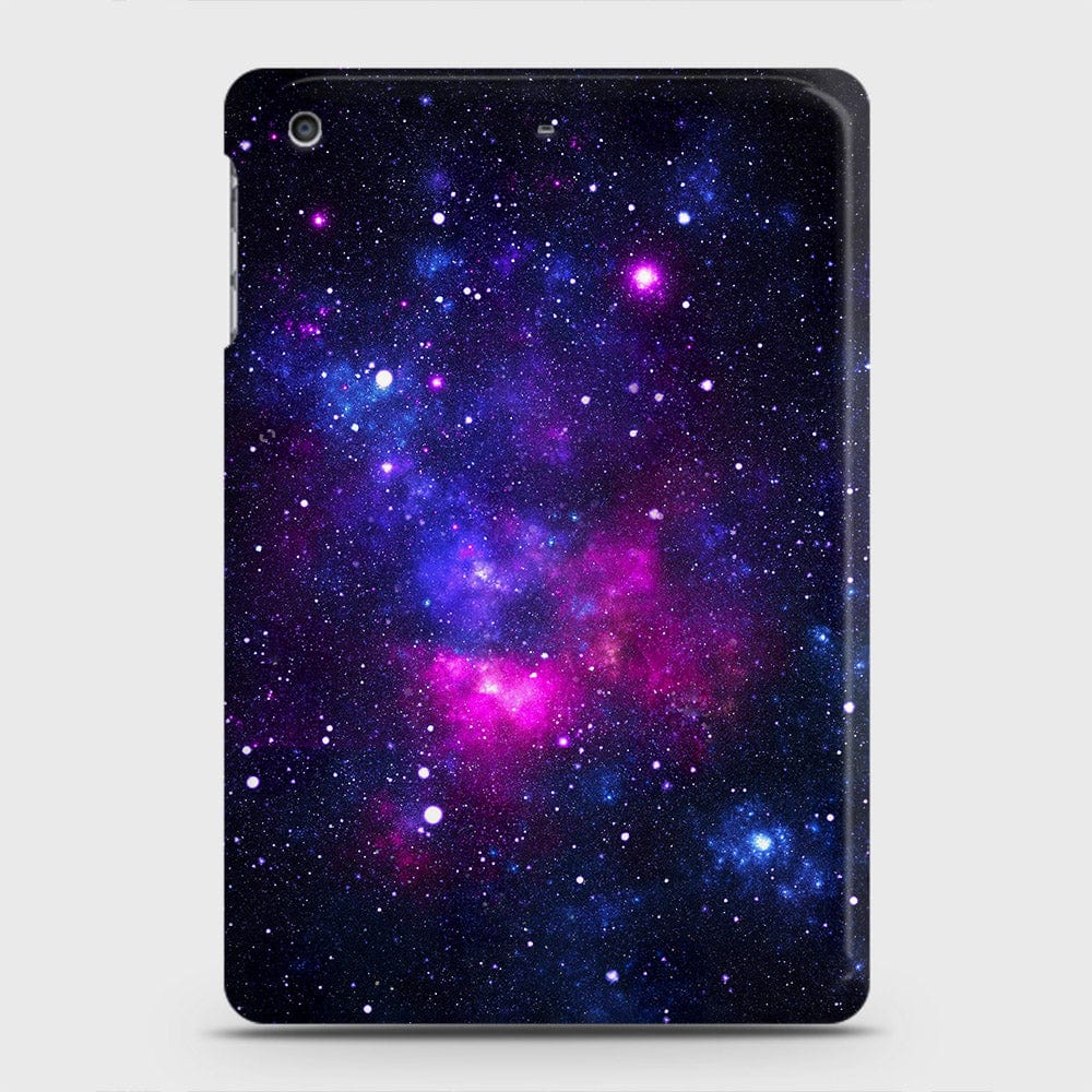 iPad Mini 3 / 2 / 1 Cover - Dark Galaxy Stars Modern Printed Hard Case with Life Time Colors Guarantee