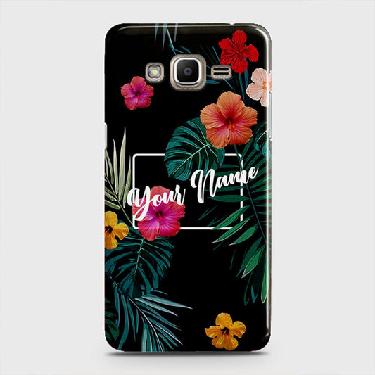 Samsung Galaxy J5 2015  Cover - Floral Series - Matte Finish - Snap On Hard Case with LifeTime Colors Guarantee