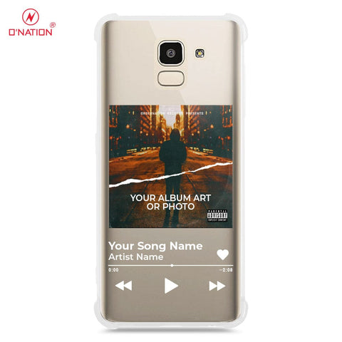 Samsung Galaxy J6 2018 Cover - Personalised Album Art Series - 4 Designs - Clear Phone Case - Soft Silicon Borders