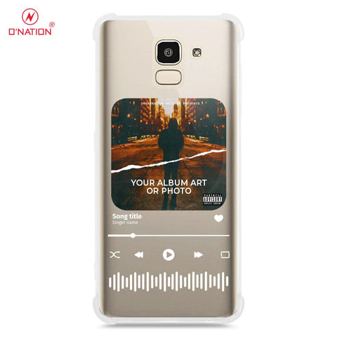 Samsung Galaxy J6 2018 Cover - Personalised Album Art Series - 4 Designs - Clear Phone Case - Soft Silicon Borders