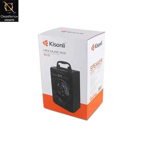 Black - Kisonli KK-02 Wireless Bluetooth speaker Phone Holder