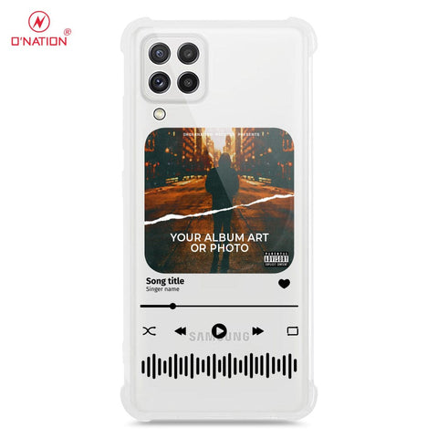 Samsung Galaxy M32 Cover - Personalised Album Art Series - 4 Designs - Clear Phone Case - Soft Silicon Borders