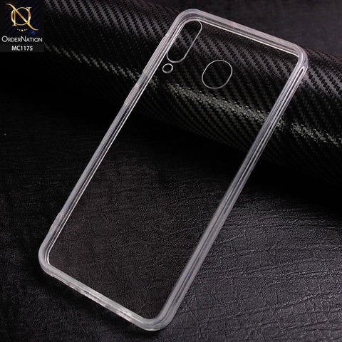Samsung Galaxy M30 Cover - Ultra Clear Back Tpu Soft Borders Case