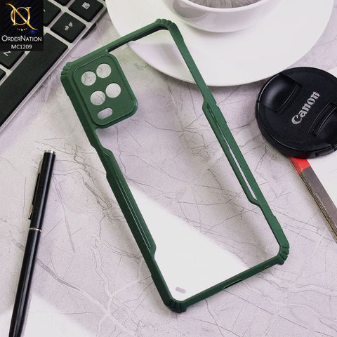 Oppo A54 4G Cover - Green - Hybrid Tpu Pc Case