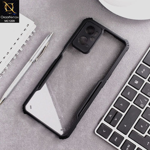 Oppo A76 Cover - Black - Hybrid Tpu Pc Case