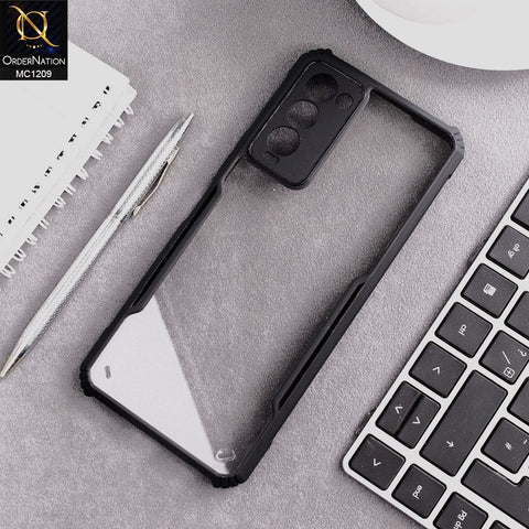 Tecno Camon 18T Cover - Black - Hybrid Tpu Pc Case