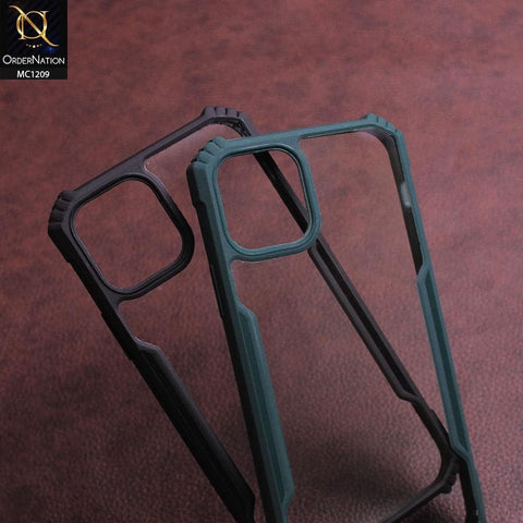 Oppo F19 Cover - Black - Hybrid Tpu Pc Case