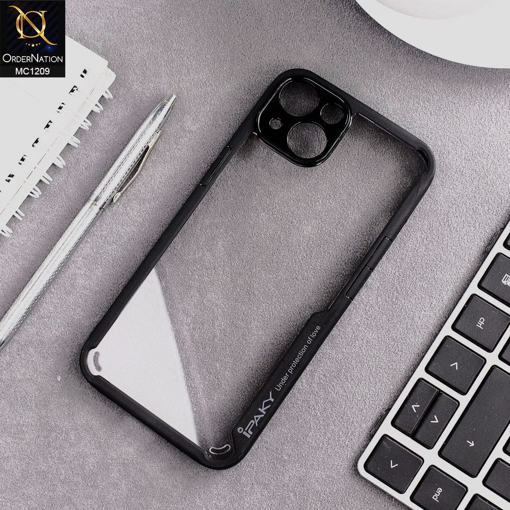iPhone 13 Cover - Black - Hybrid Tpu Pc Case