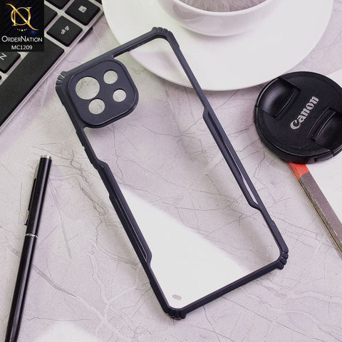 Xiaomi Mi 11 Lite Cover - Blue - Hybrid Tpu Pc Case