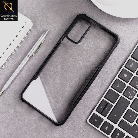 Infinix Note 7 Lite Cover - Black - Hybrid Tpu Pc Case