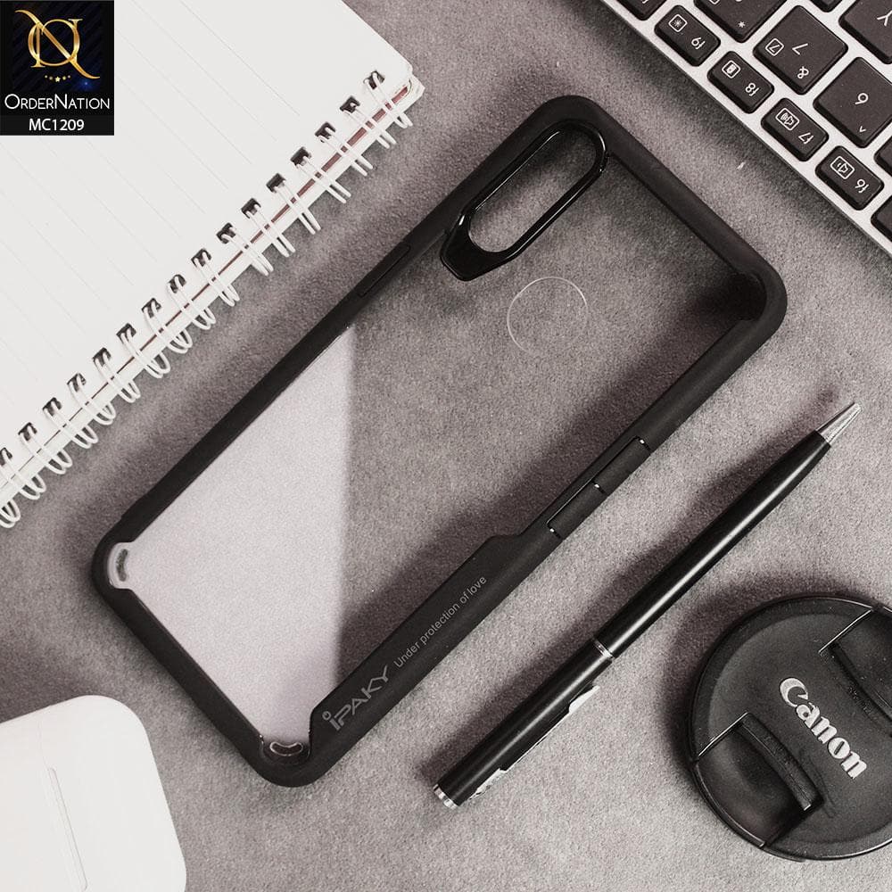 Oppo A31 Cover - Black - iPaky Hybrid Tpu Pc Case