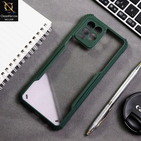 Realme 8 Pro Cover - Green - Hybrid Tpu Pc Case