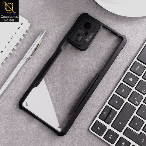 Xiaomi Redmi Note 10 Pro Max Cover - Black - Hybrid Tpu Pc Case