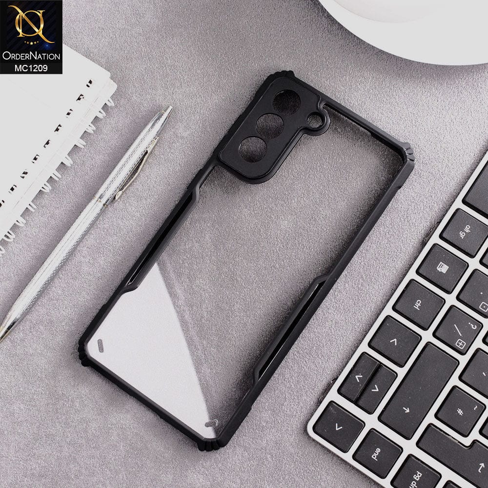 Samsung Galaxy S21 FE 5G Cover - Black - Hybrid Tpu Pc Case