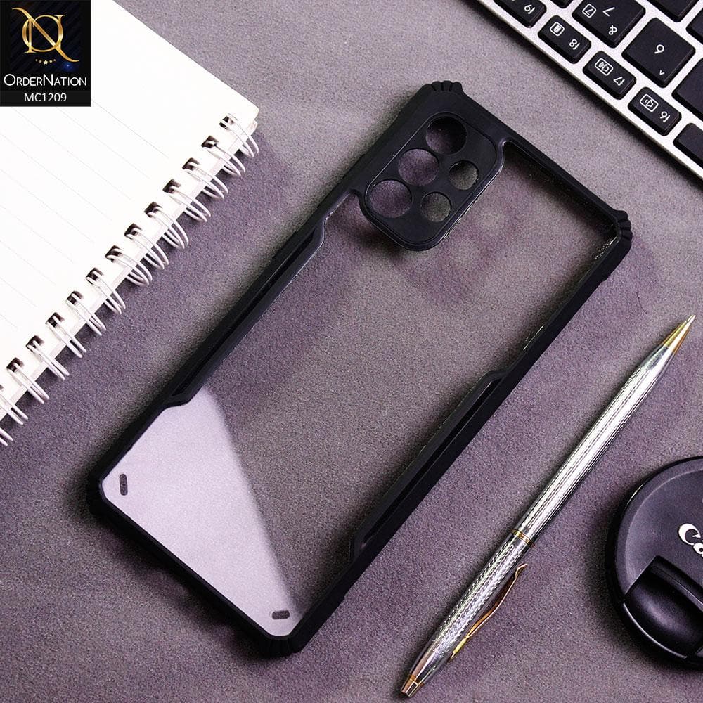 Samsung Galaxy A52 Cover - Black - Hybrid Tpu Pc Case