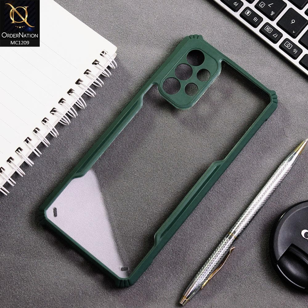 Samsung Galaxy A52s 5G Cover - Green - Hybrid Tpu Pc Case