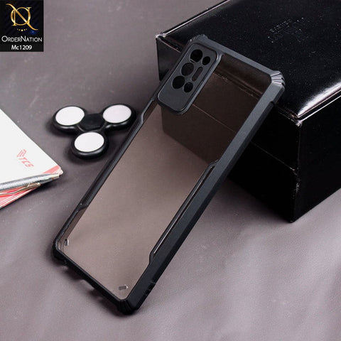 Tecno Pova 2 Cover - Black - Hybrid Tpu Pc Case