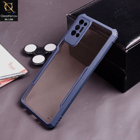 Tecno Pova 2 Cover - Blue - Hybrid Tpu Pc Case
