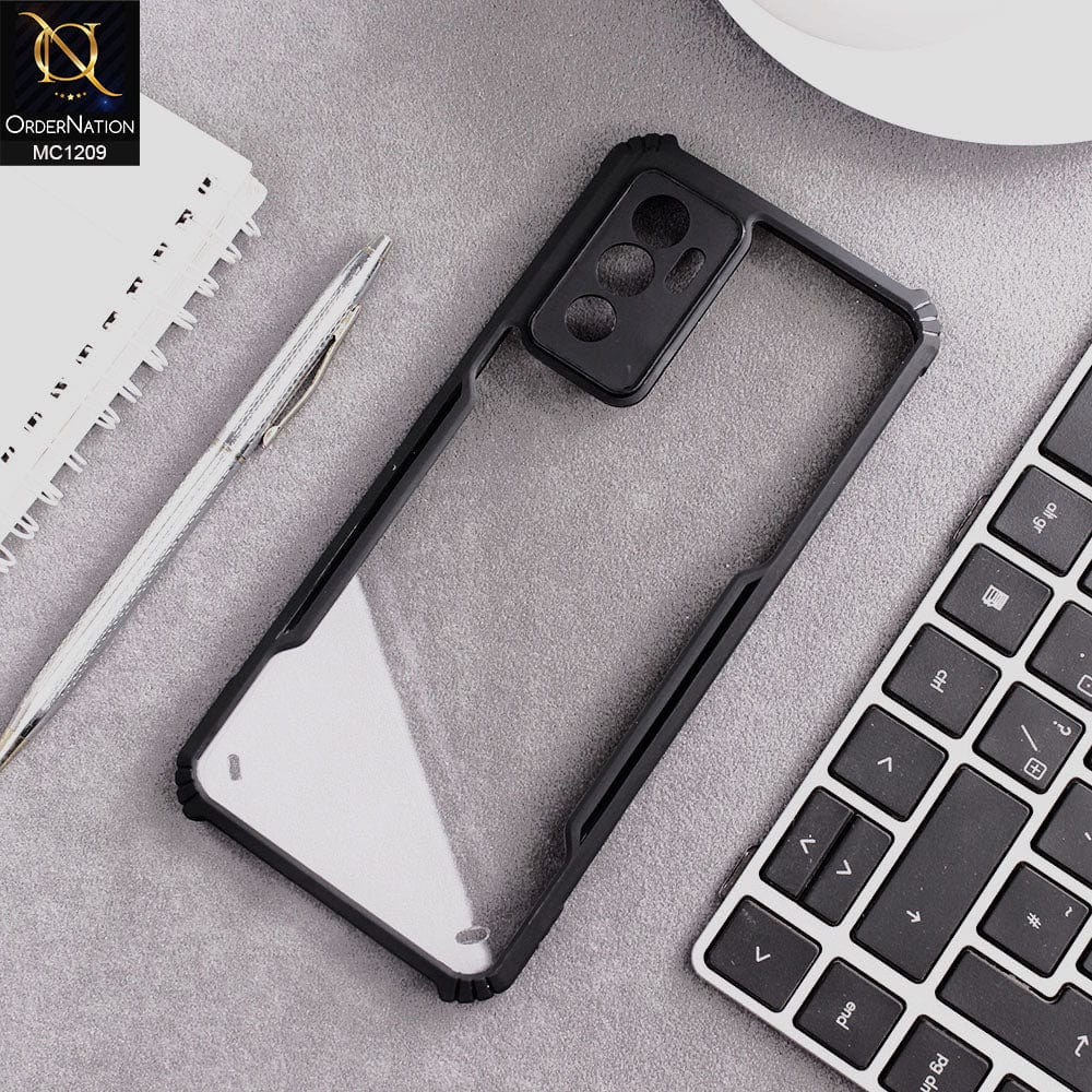 Vivo S10e Cover - Black - Hybrid Tpu Pc Case