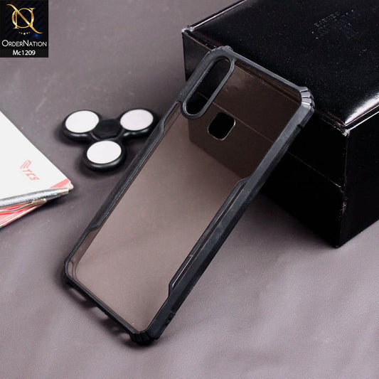 Vivo Y11 2019 Cover - Black - Hybrid Style Tpu Pc Case