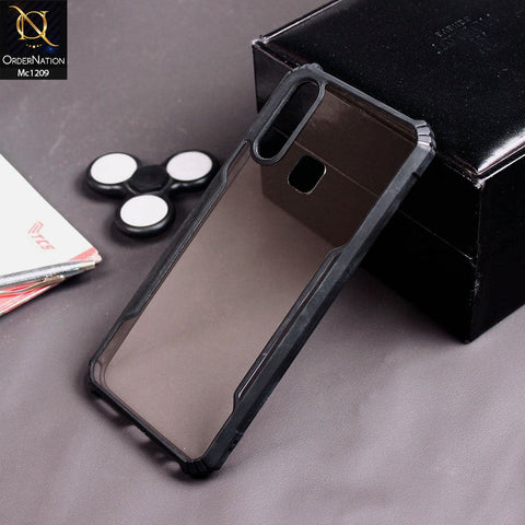 Vivo Y11 2019 Cover - Black - Hybrid Style Tpu Pc Case