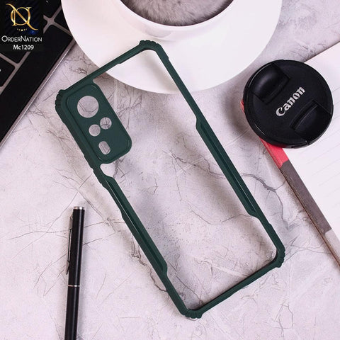 Vivo Y51 (2020 December) - Green - Hybrid Style Tpu Pc Case