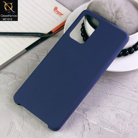 Samsung Galaxy A72 Cover - Blue - Soft Shockproof Sillica Gel Case