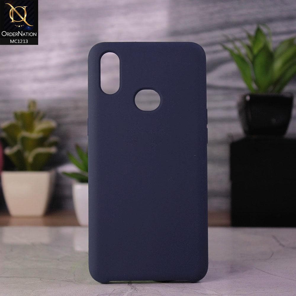 Samsung Galaxy A10s - Midnight Blue - Soft Shockproof Sillica Gel Case