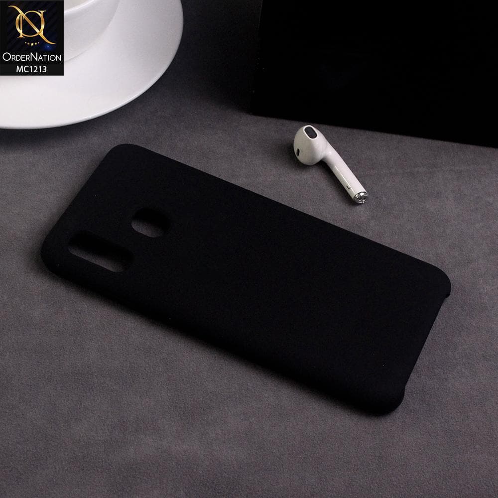 Samsung Galaxy A20 - Black - Soft Shockproof Sillica Gel Case