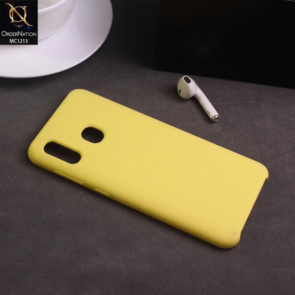 Samsung Galaxy A30 - Yellow - Soft Shockproof Sillica Gel Case