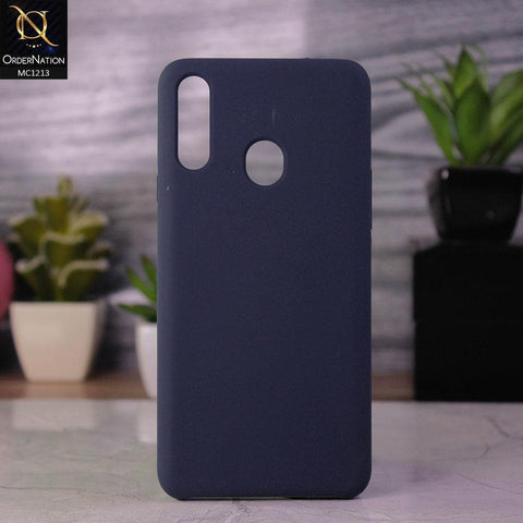 Samsung Galaxy A20s - Midnight Blue - Soft Shockproof Sillica Gel Case
