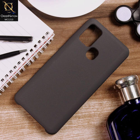 Samsung Galaxy A21s - Dark Gray - Soft Shockproof Sillica Gel Case