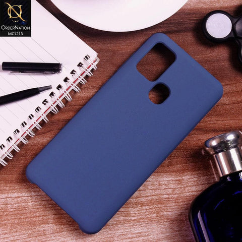 Samsung Galaxy A21s - Yale Blue - Soft Shockproof Sillica Gel Case