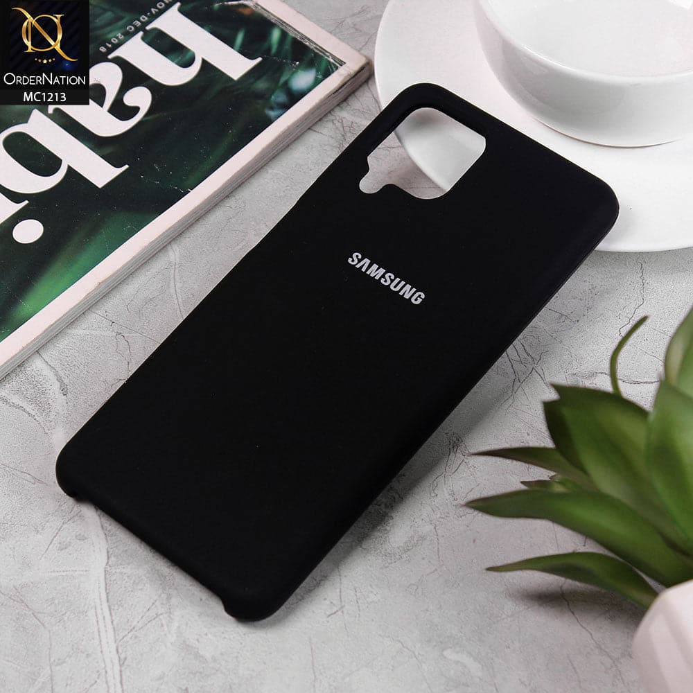 Samsung Galaxy A22 Cover - Black - Soft Shockproof Sillica Gel Case