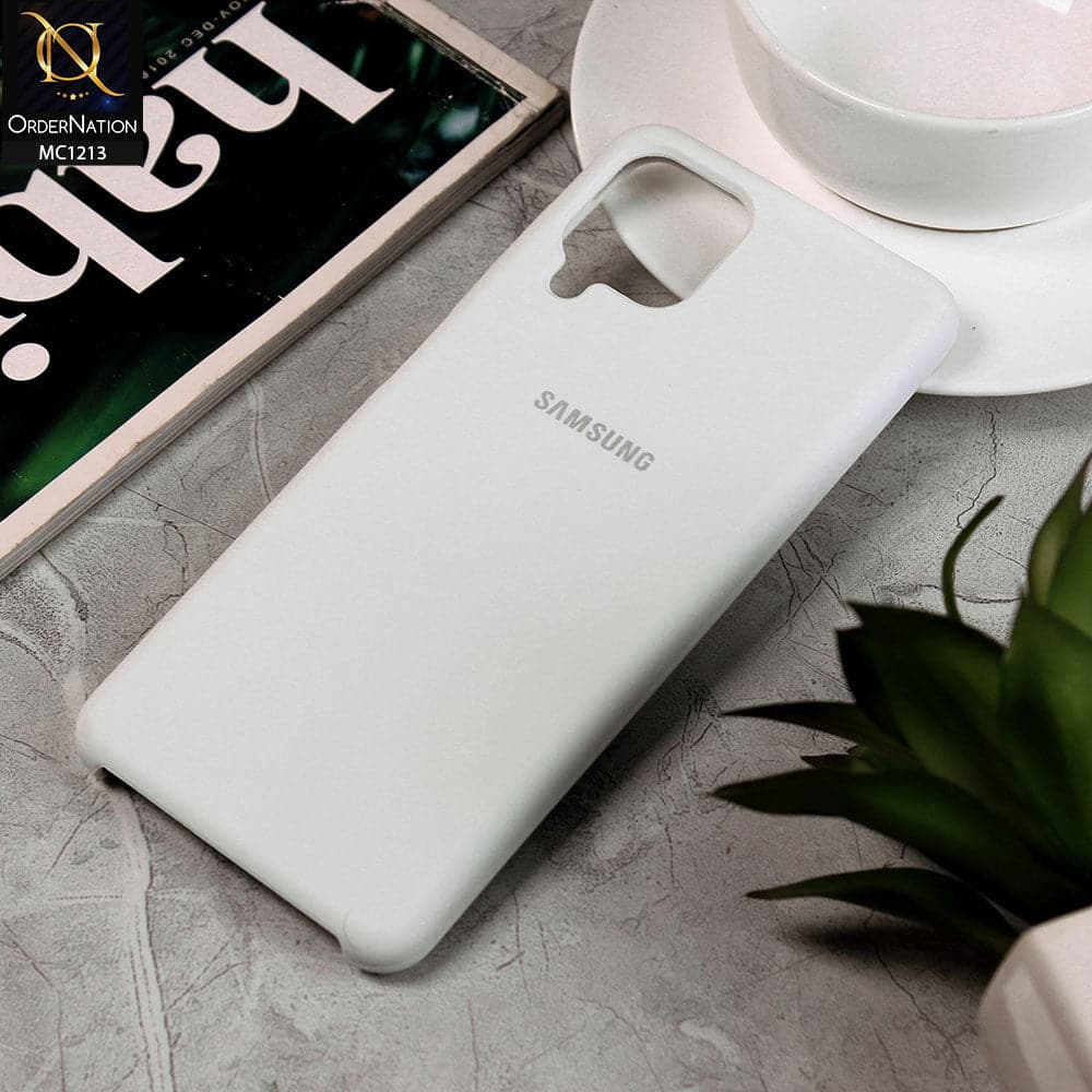 Samsung Galaxy A22 Cover - White - Soft Shockproof Sillica Gel Case