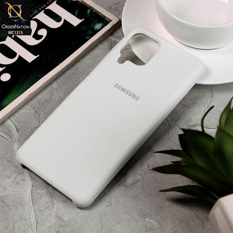 Samsung Galaxy A22 Cover - White - Soft Shockproof Sillica Gel Case
