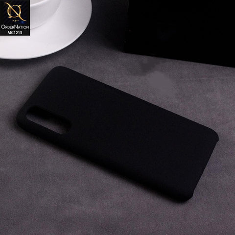 Samsung Galaxy A50 - Black - Soft Shockproof Sillica Gel Case