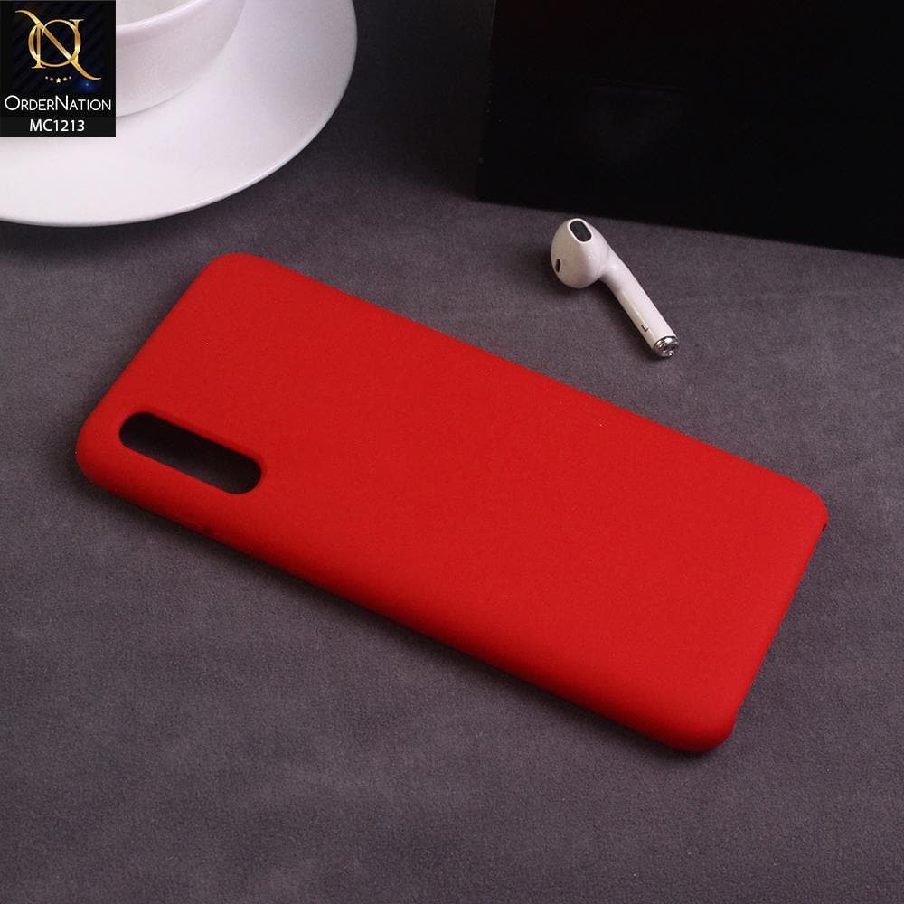 Samsung Galaxy A50 - Red - Soft Shockproof Sillica Gel Case